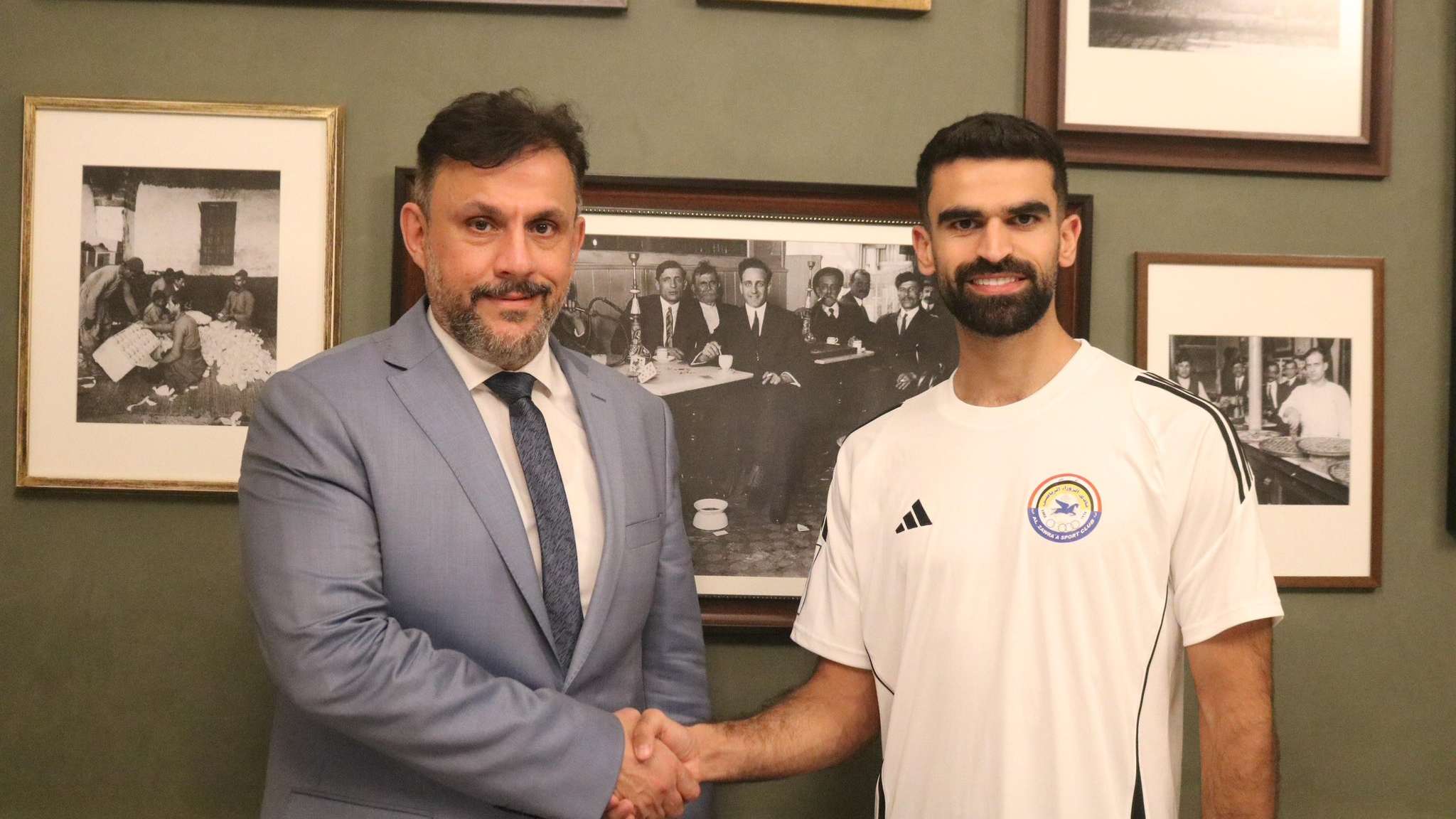 الزوراء يتعاقد مع الأردني نزار الرشدان