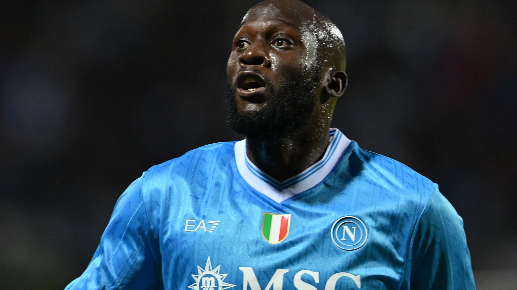 Lukaku Napoli prima maglia
