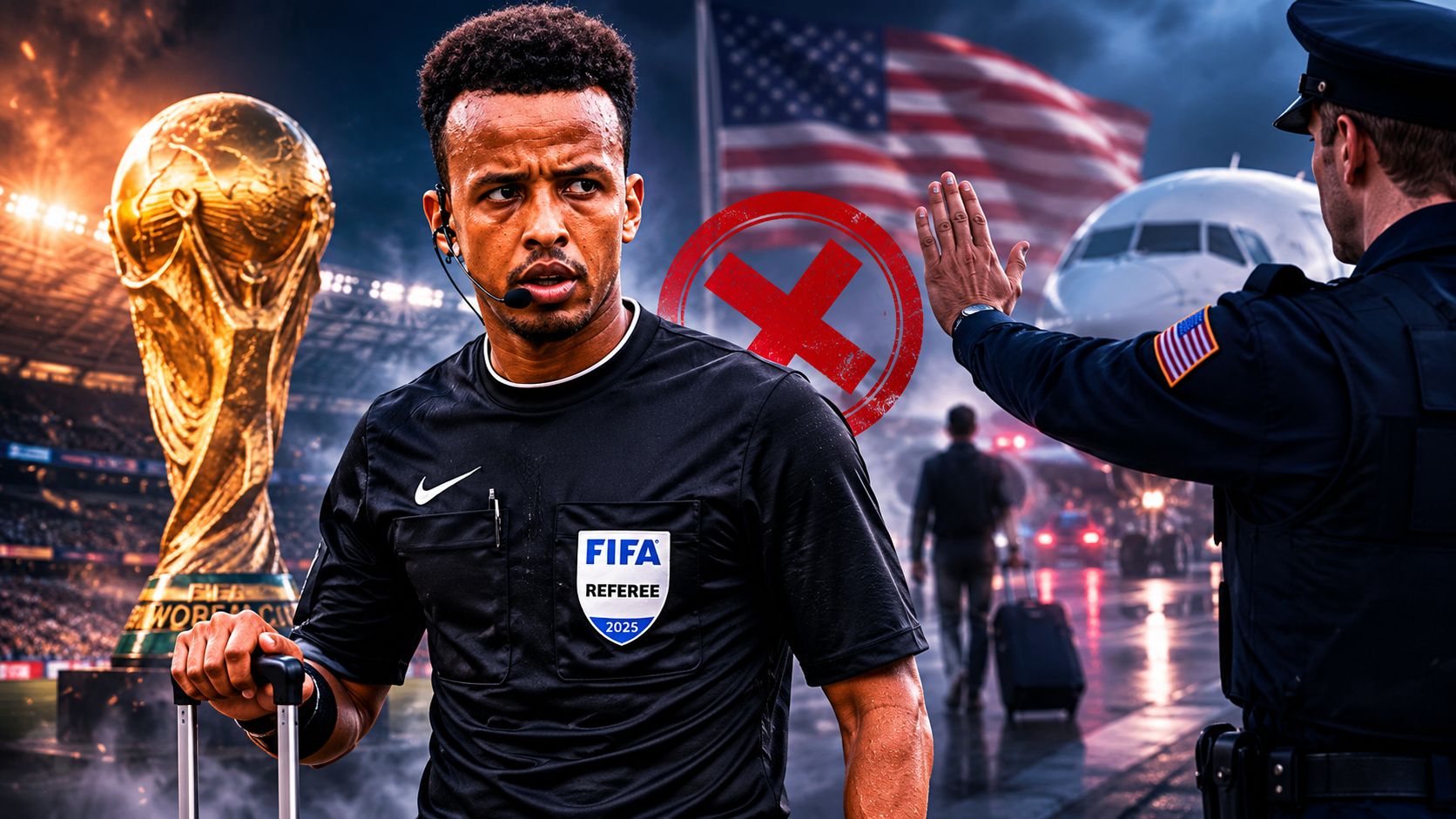 فيفا يؤكد استبعاد الحكم الصومالي عمر أرتان من كأس العالم 2026 بعد منعه من دخول أمريكا