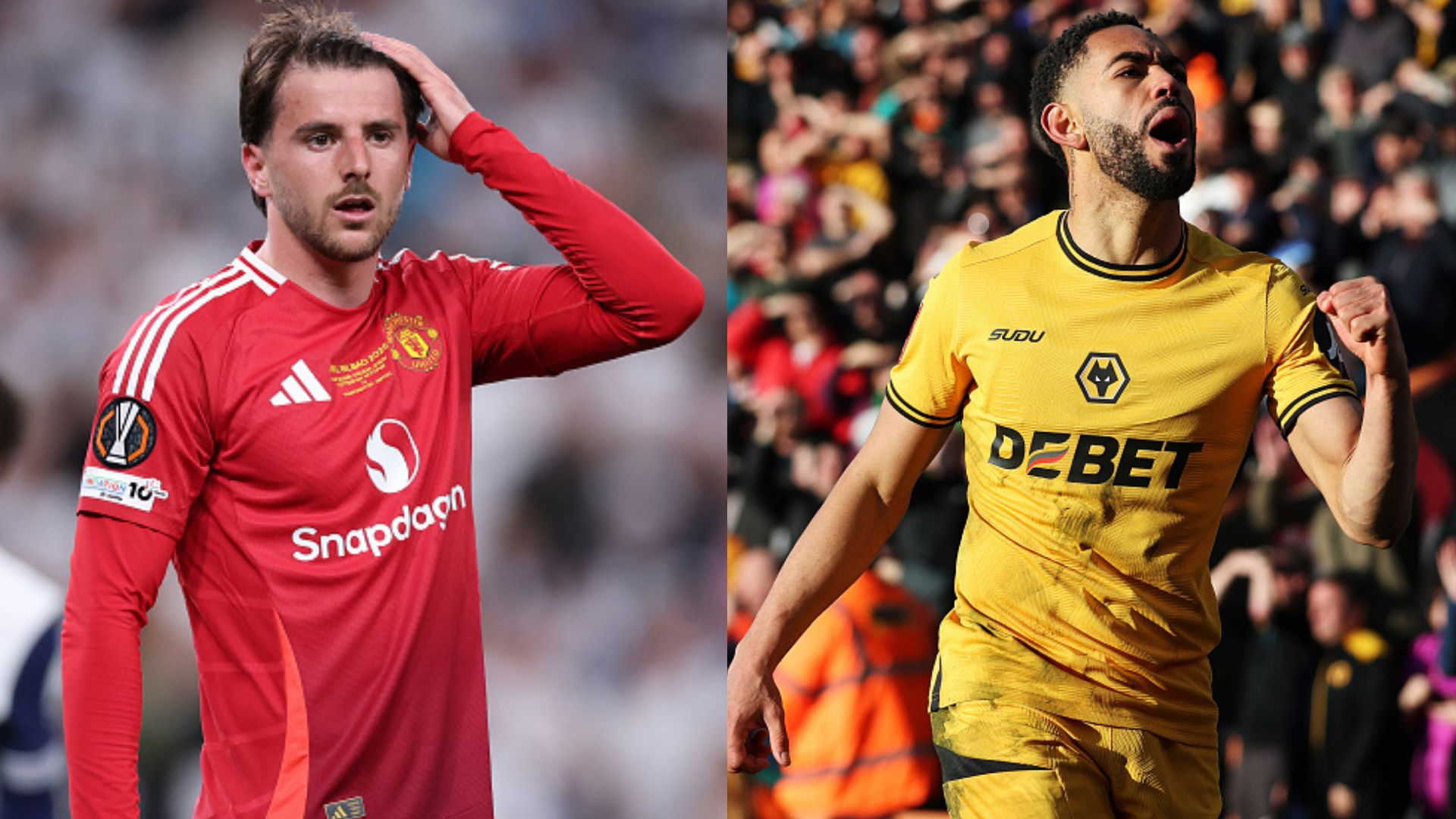 Mason Mount Matheus Cunha Manchester United 2025