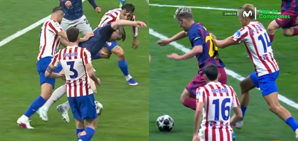 برشلونة وأتلتيكو - آرسنال وأتلتيكو