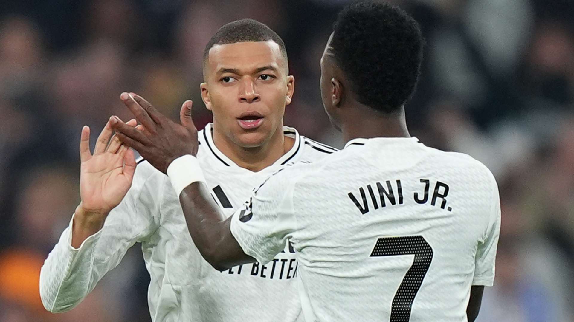 Kylian Mbappe Vinicius Junior Real Madrid 2024-25