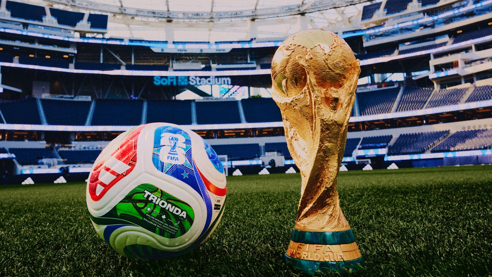 Adidas TRIONDA official World Cup 2026 ball design