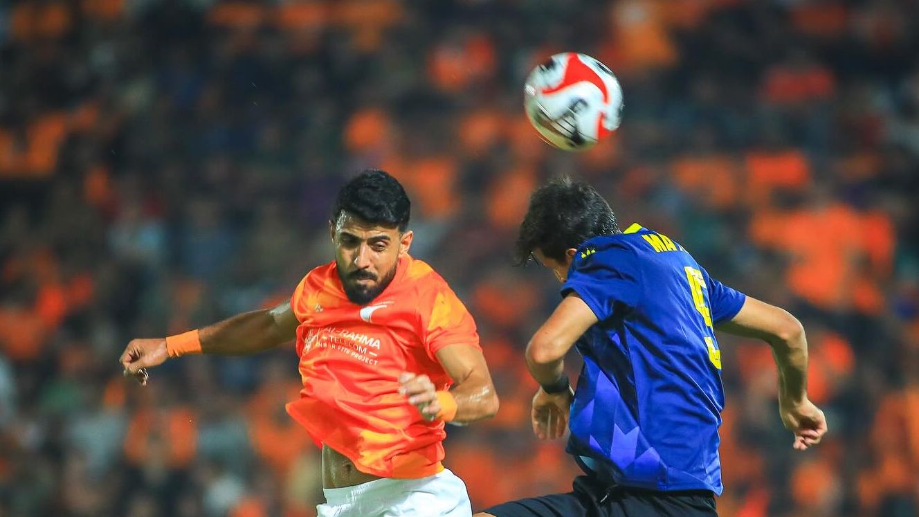 Partita Karmah contro Zawraa nel calcio iracheno