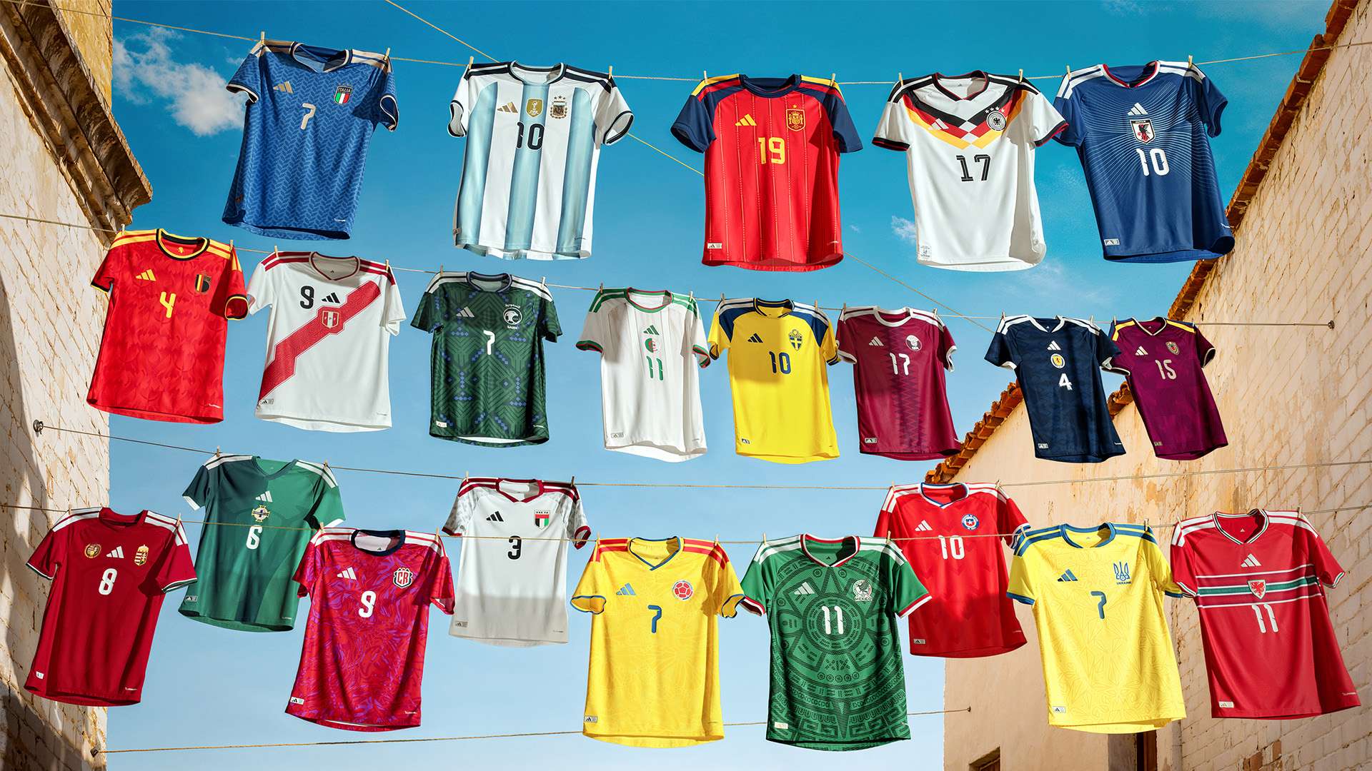 adidas WC kits 