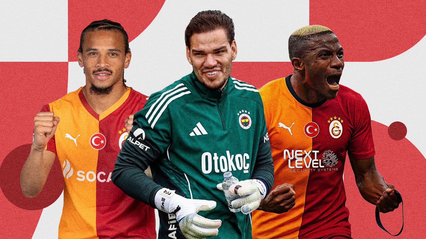 Ederson and Osimhen and Sane