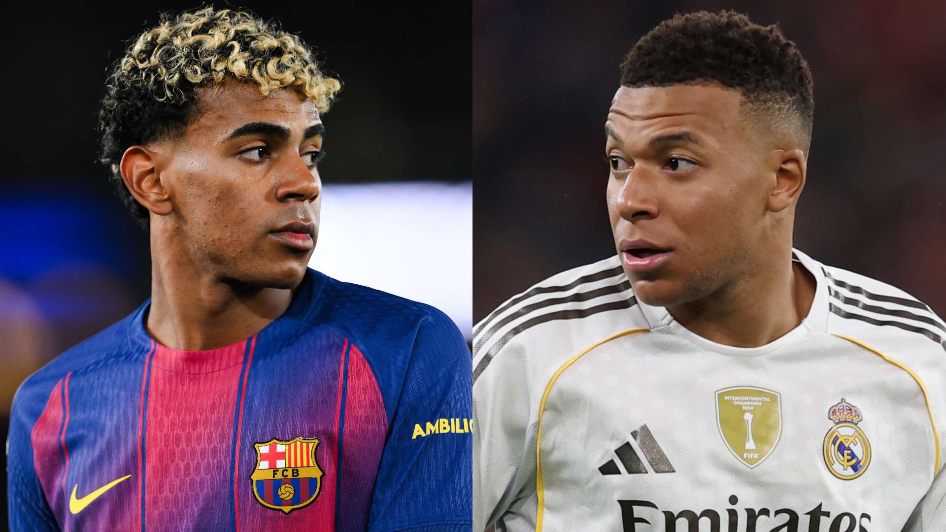 Lamine Yamal Kylian Mbappe 2025-26
