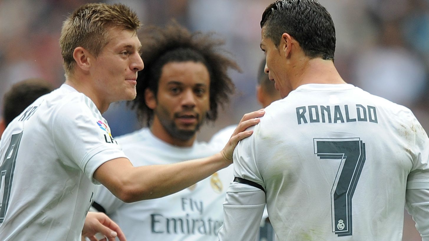 Toni Kroos Cristiano Ronaldo Real Madrid