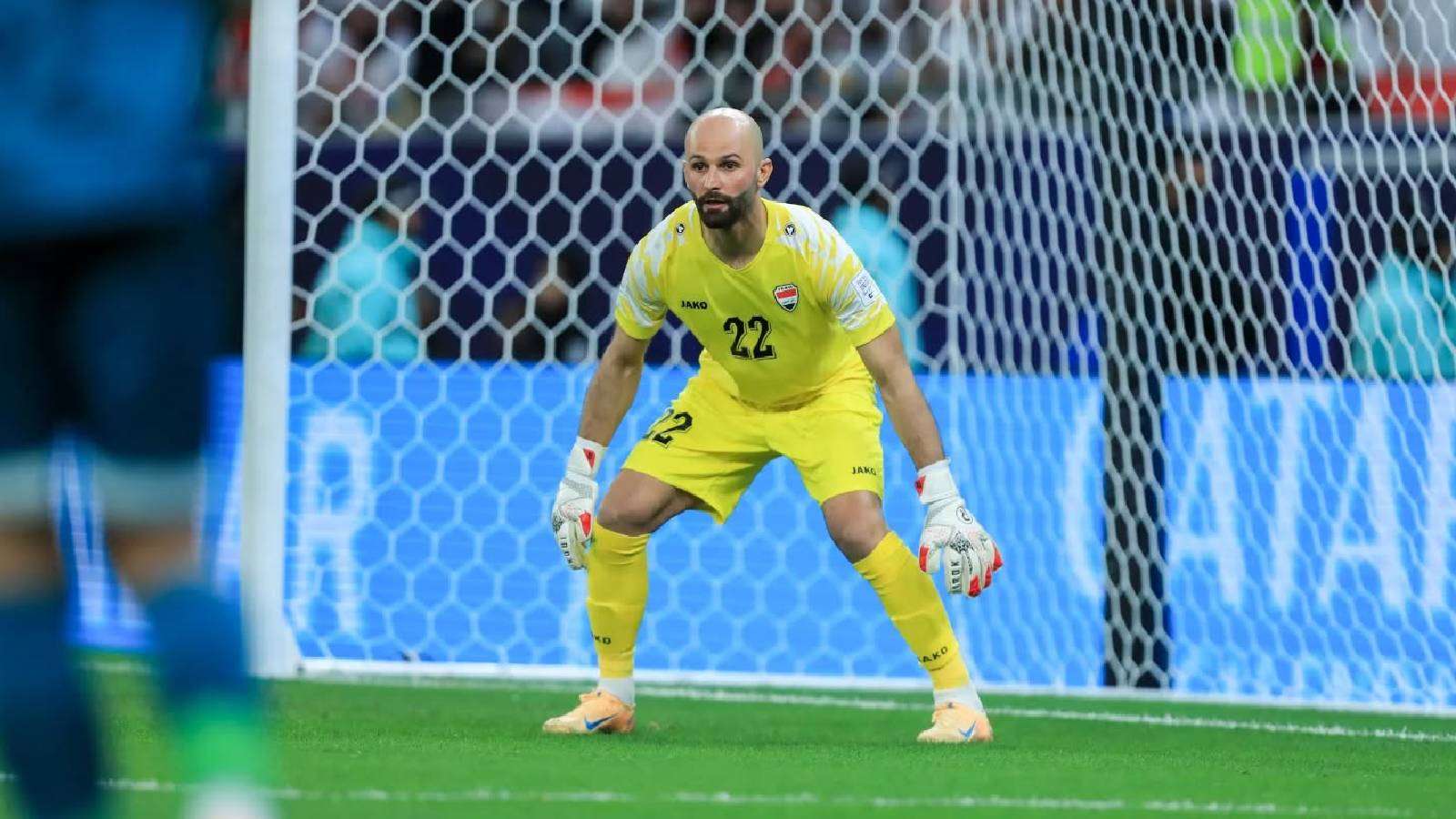 أحمد باسل حارس مرمى منتخب العراق