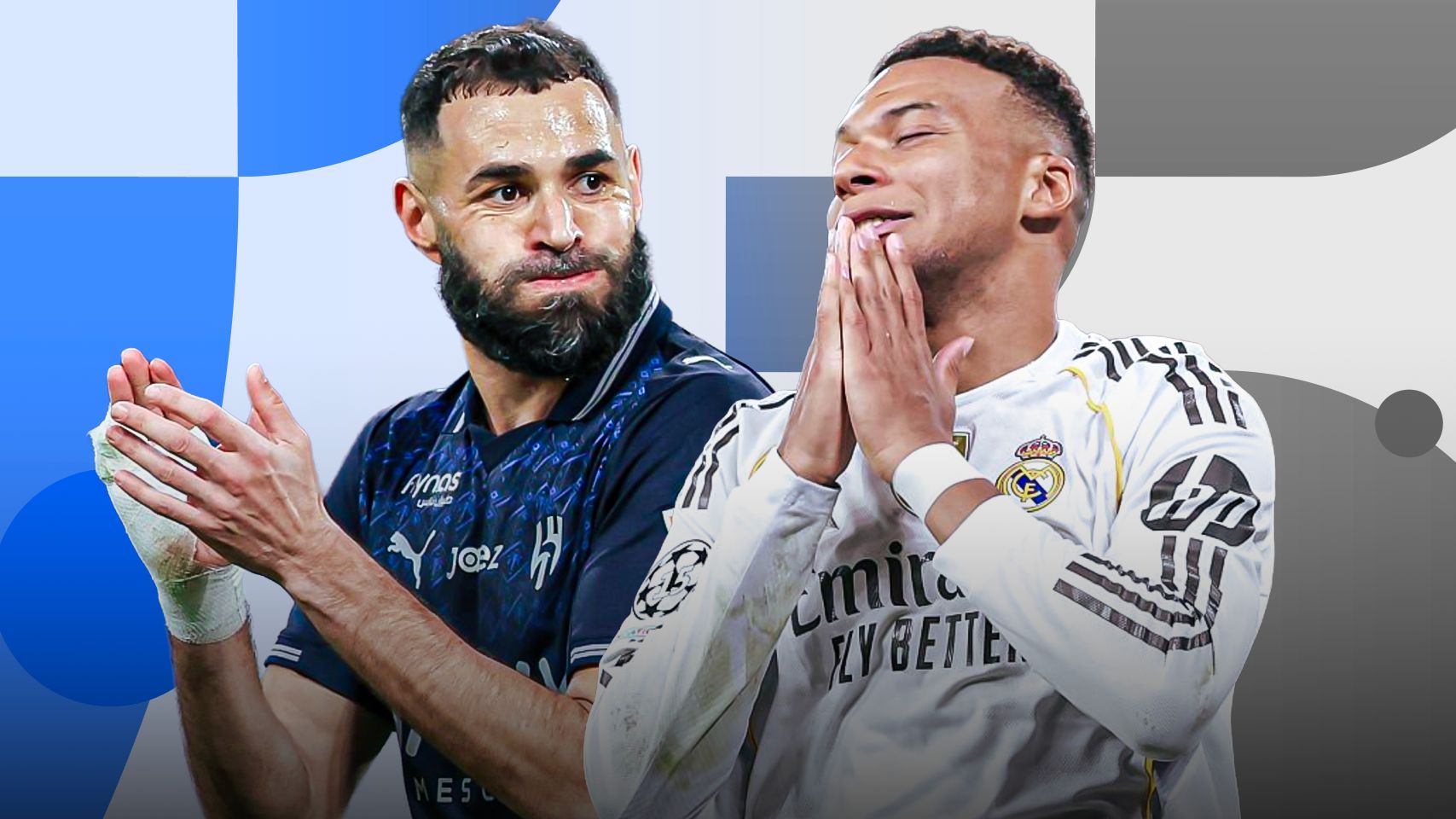 كيليان مبابي - كريم بنزيما