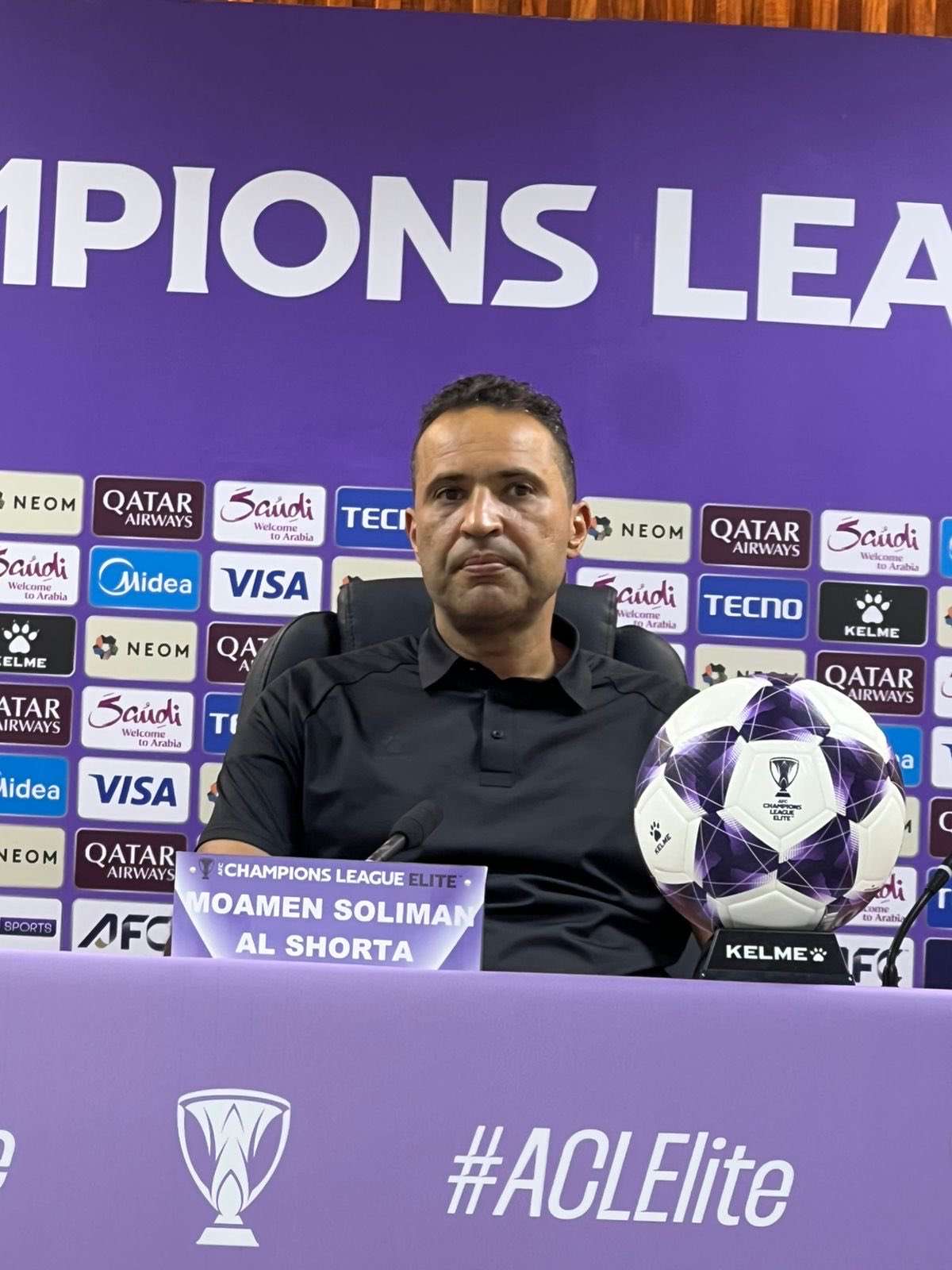 مؤمن سليمان المدير الفني لفريق الشرطة العراقي