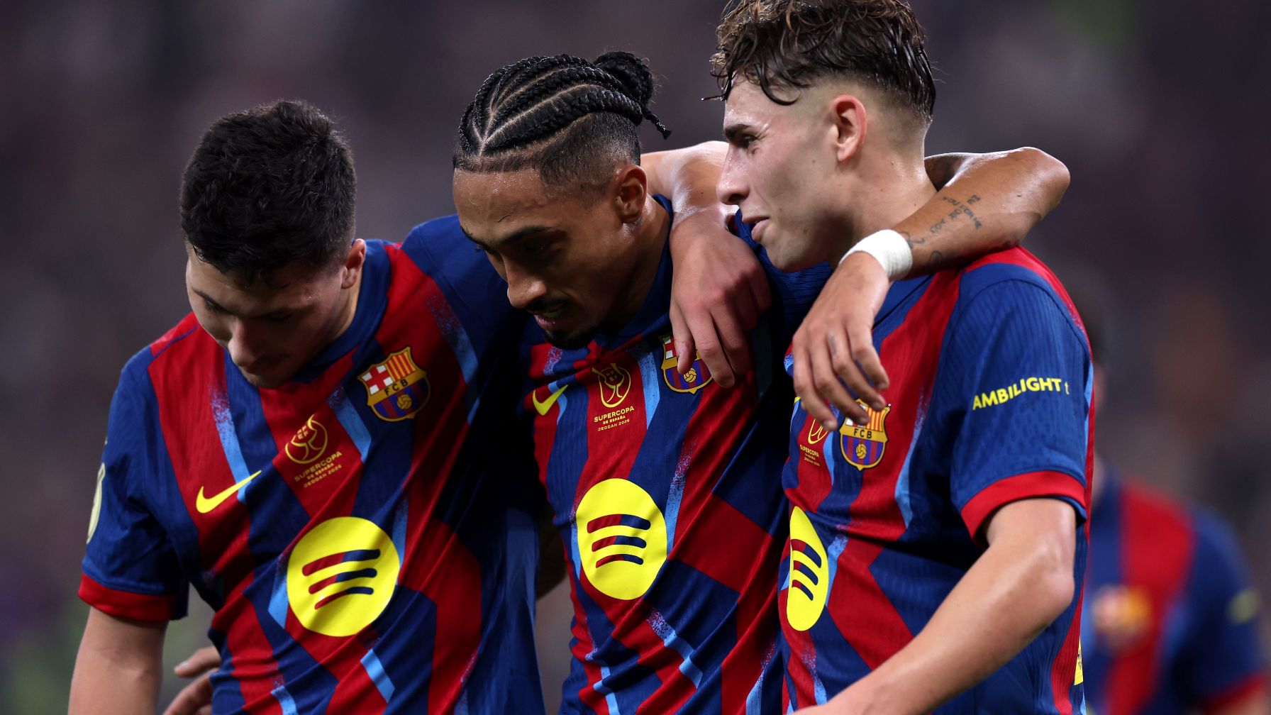 Raphinha Fermin Barcellona Athletic