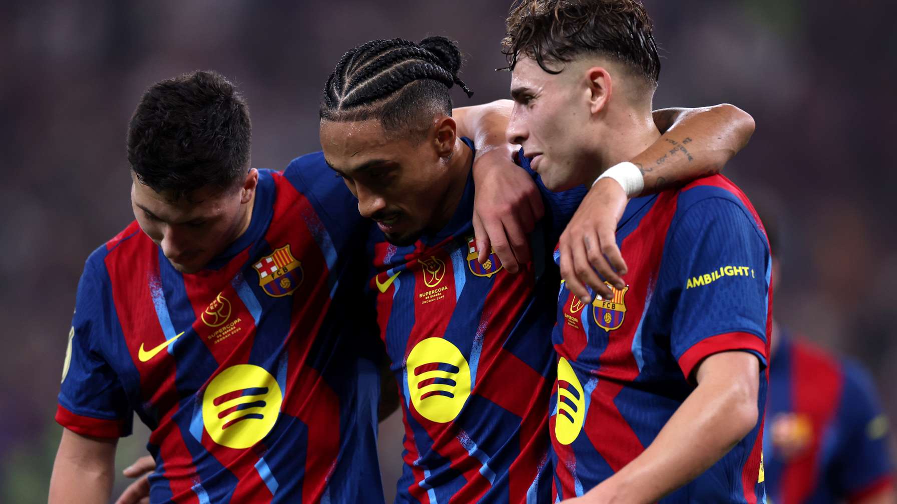 Raphinha Fermin Barcellona Athletic