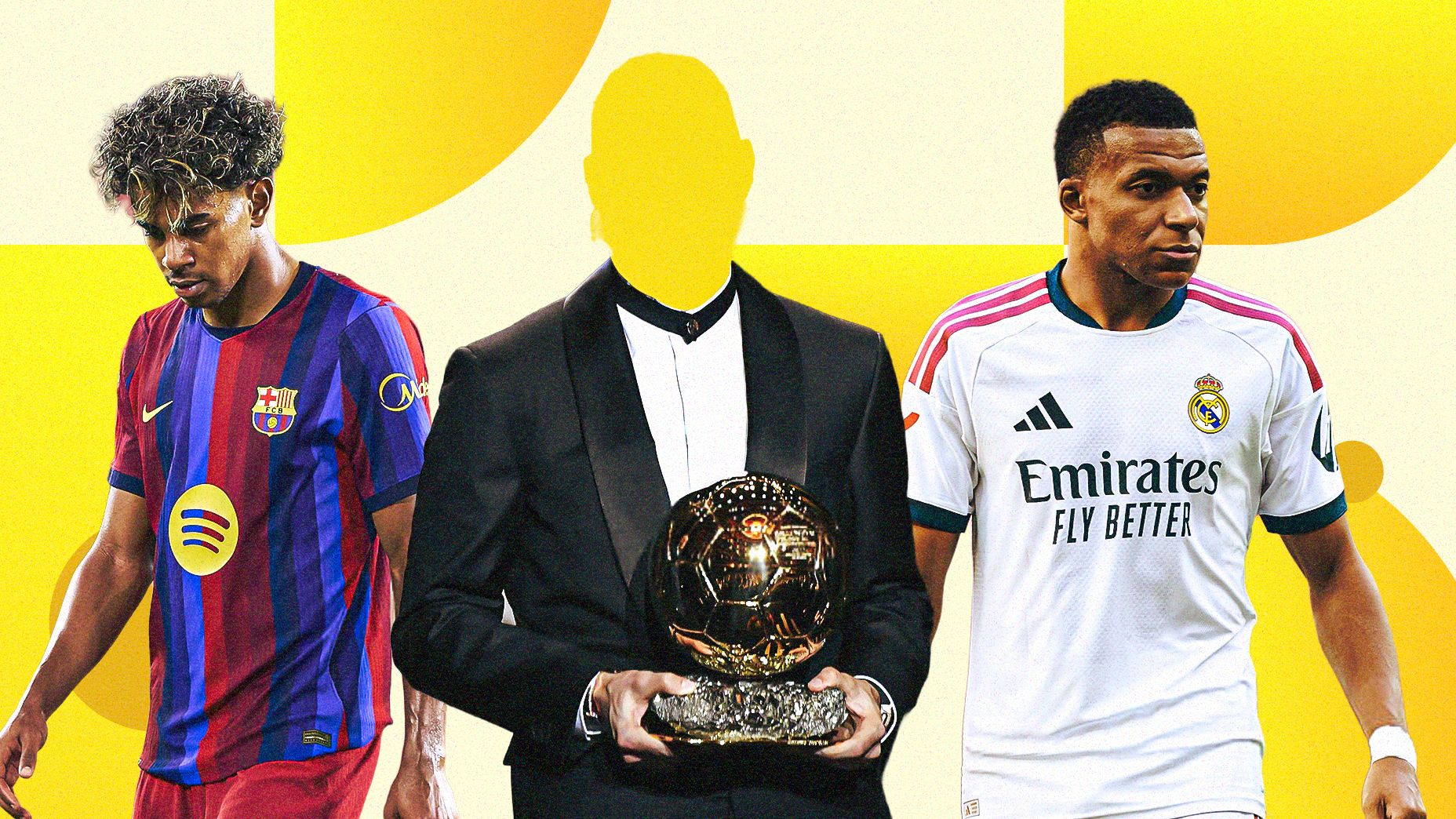 بعيدا عن أنانية مبابي وادعاءات يامال.. لاعب آخر يستحق الكرة الذهبية!