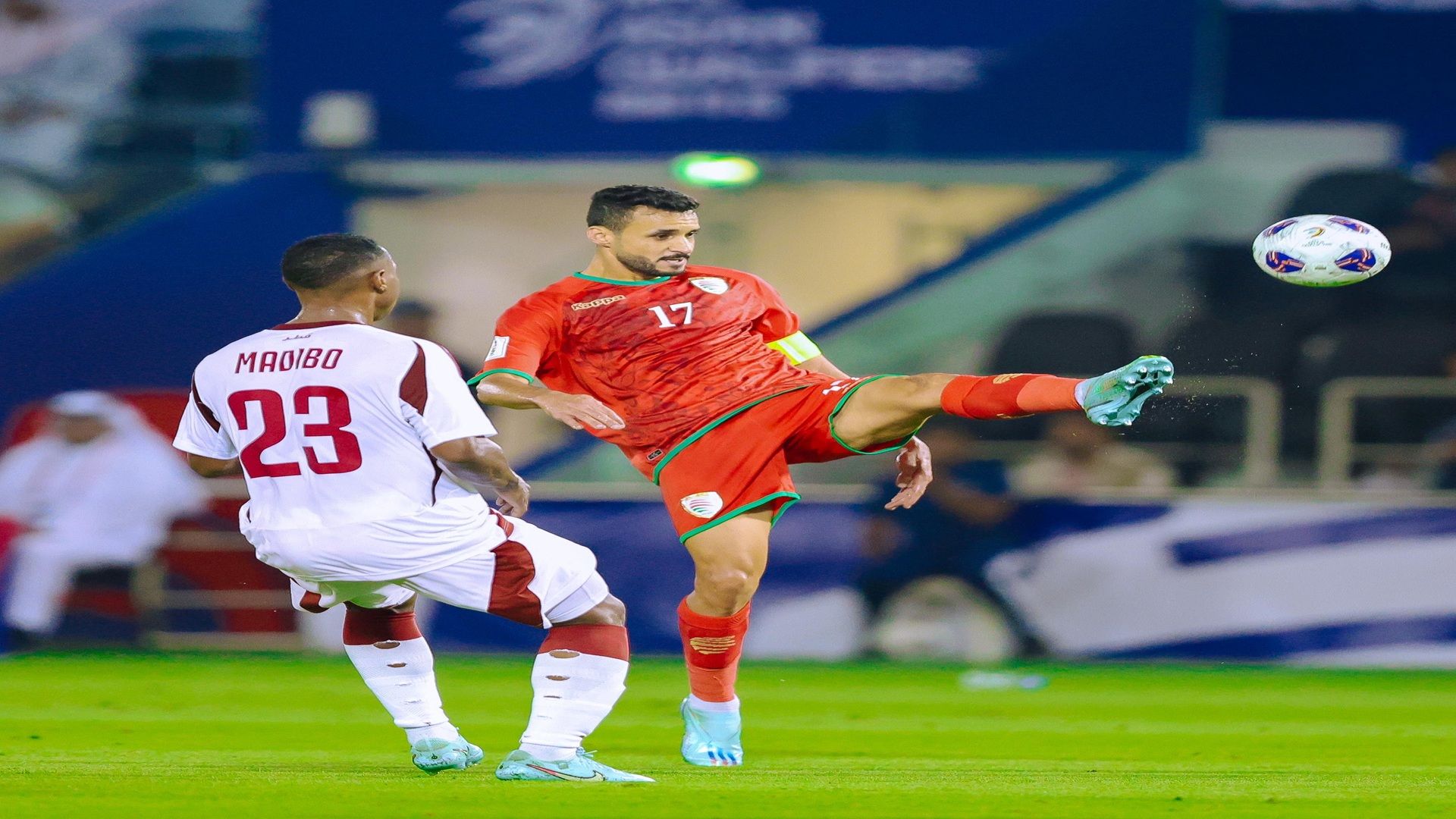 卡塔尔阿曼亚洲区附加赛0-0开局图片