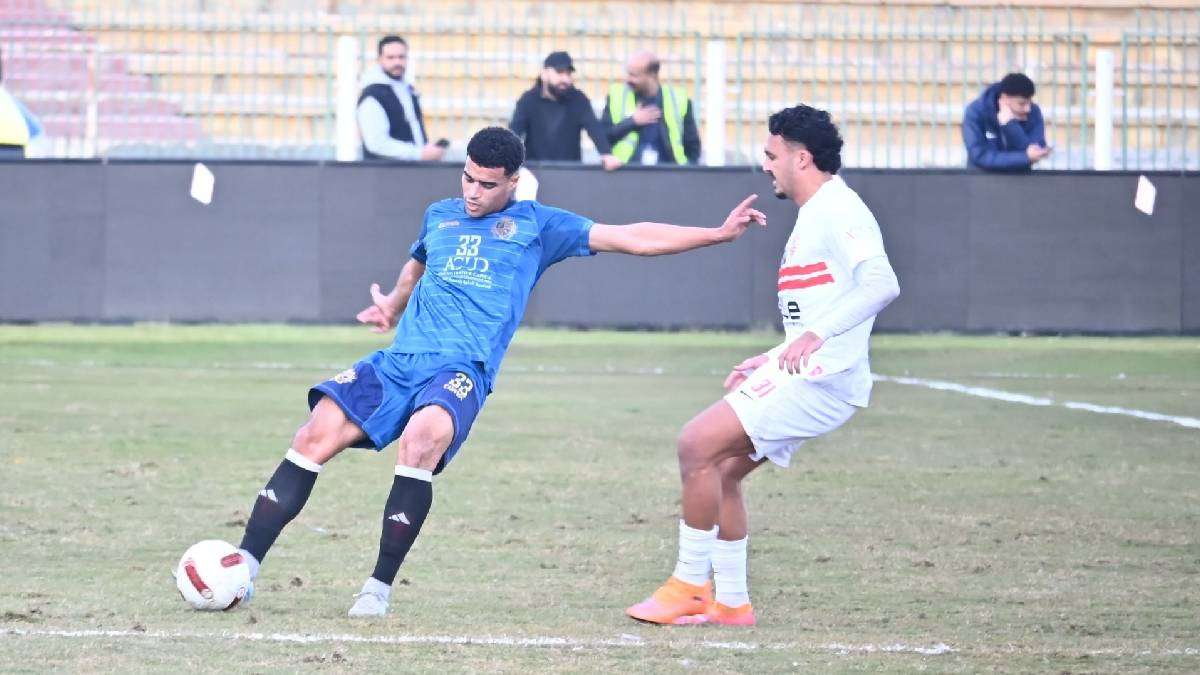مباراة الزمالك وبلدية المحلة