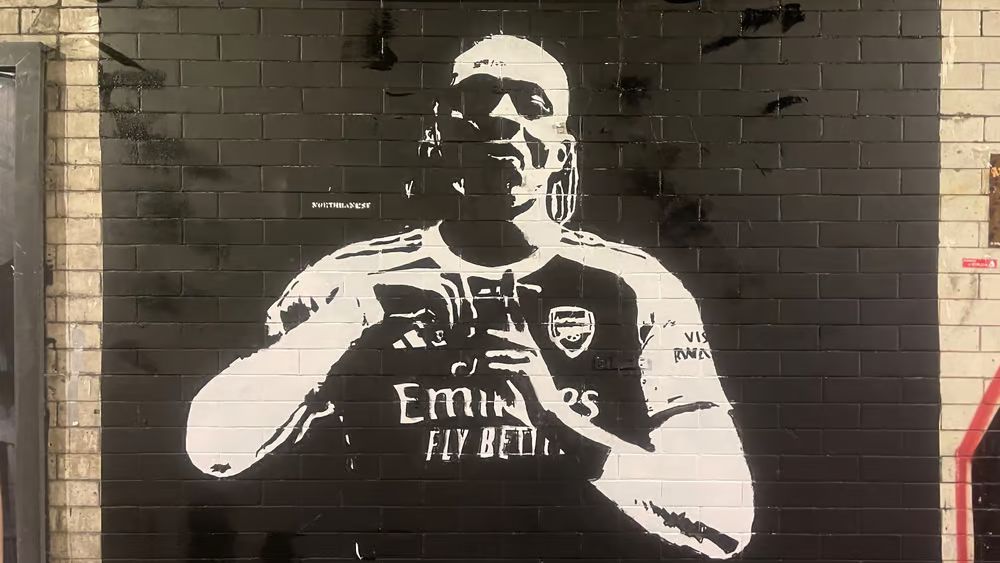Mural of Eberechi Eze
