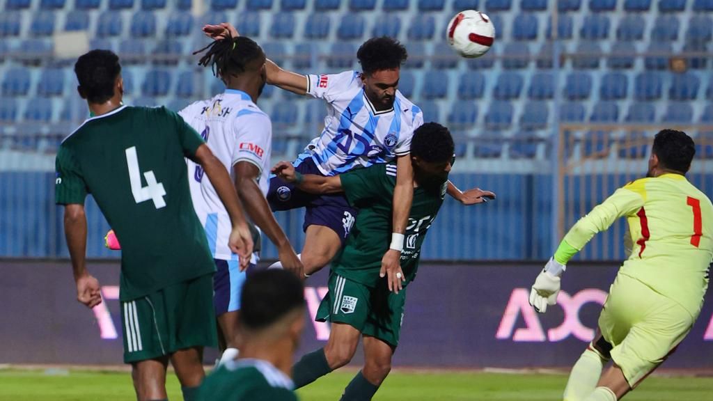 مباراة بيراميدز وزد في الدوري المصري