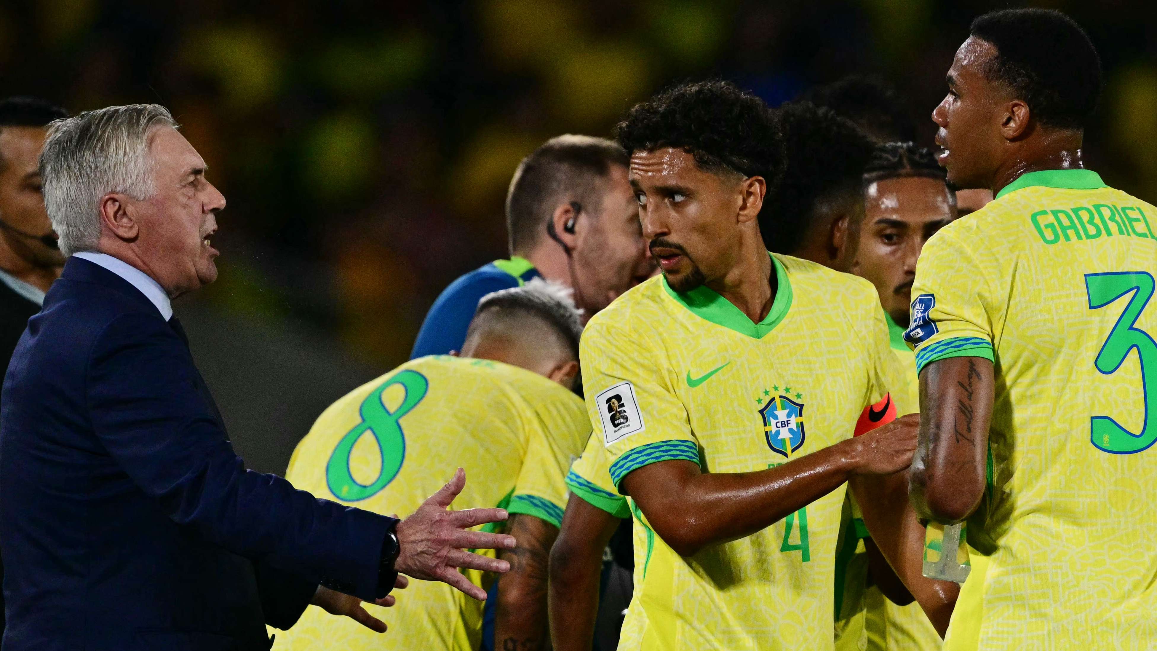 Brazil Carlo Ancelotti Marquinhos Gabriel