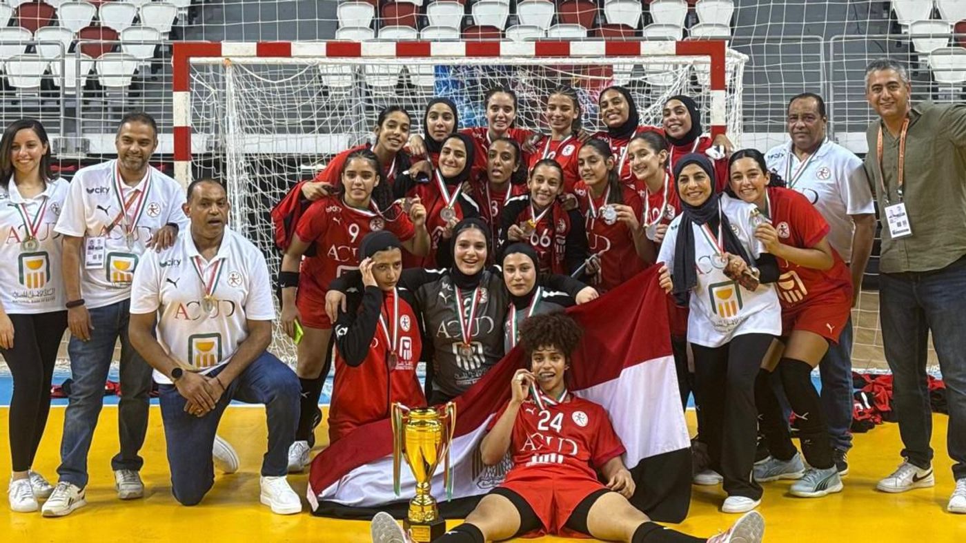 شابات مصر يتوجن بلقب أفريقيا لليد