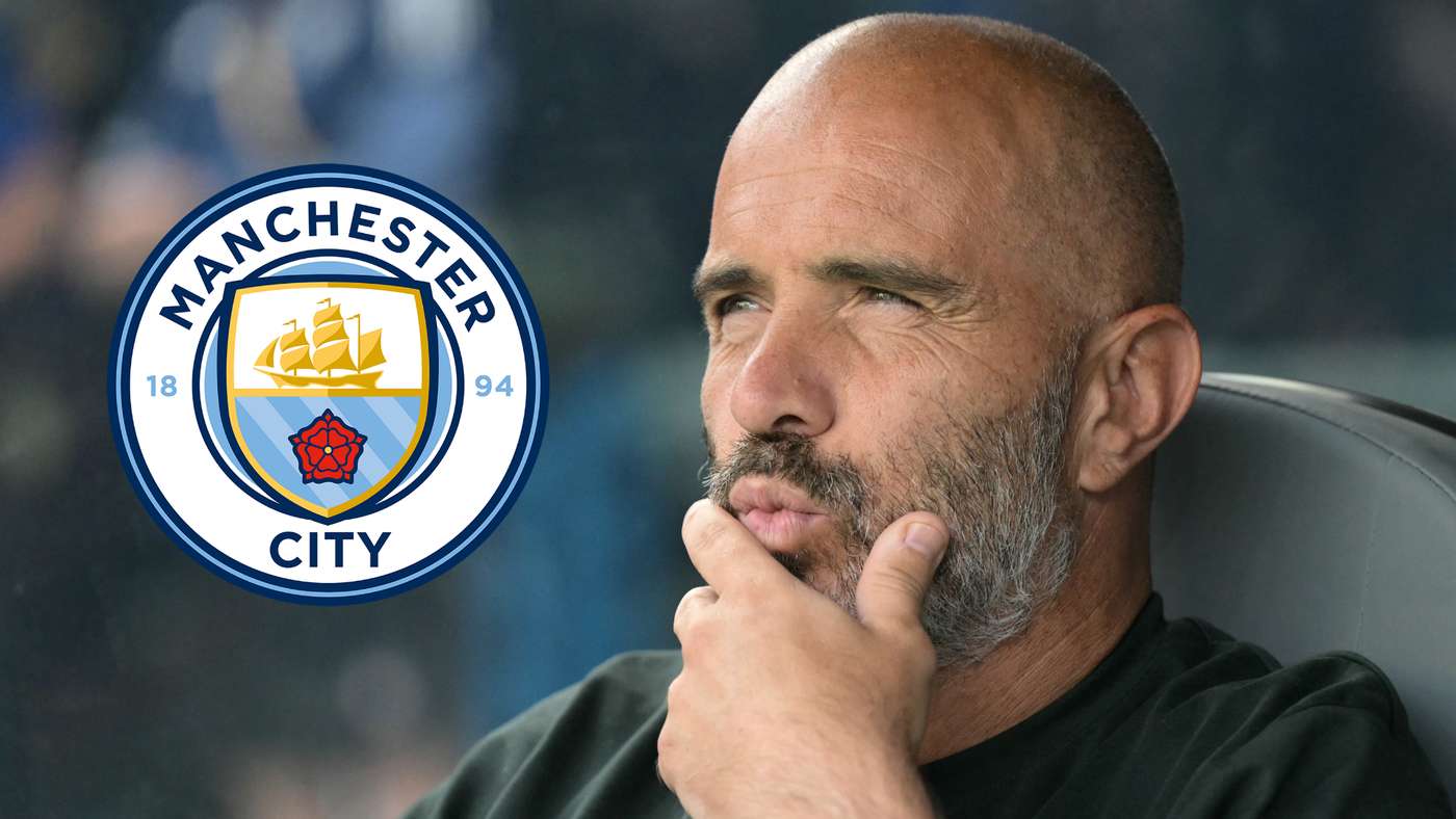 Enzo Maresca Manchester City crest
