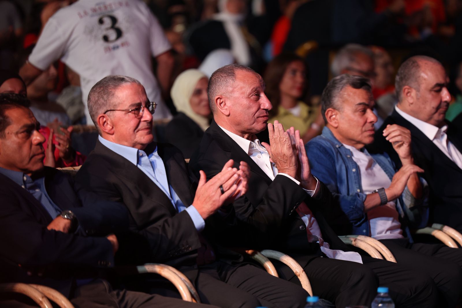 محمود الخطيب و ياسين منصور وخالد مرتجي