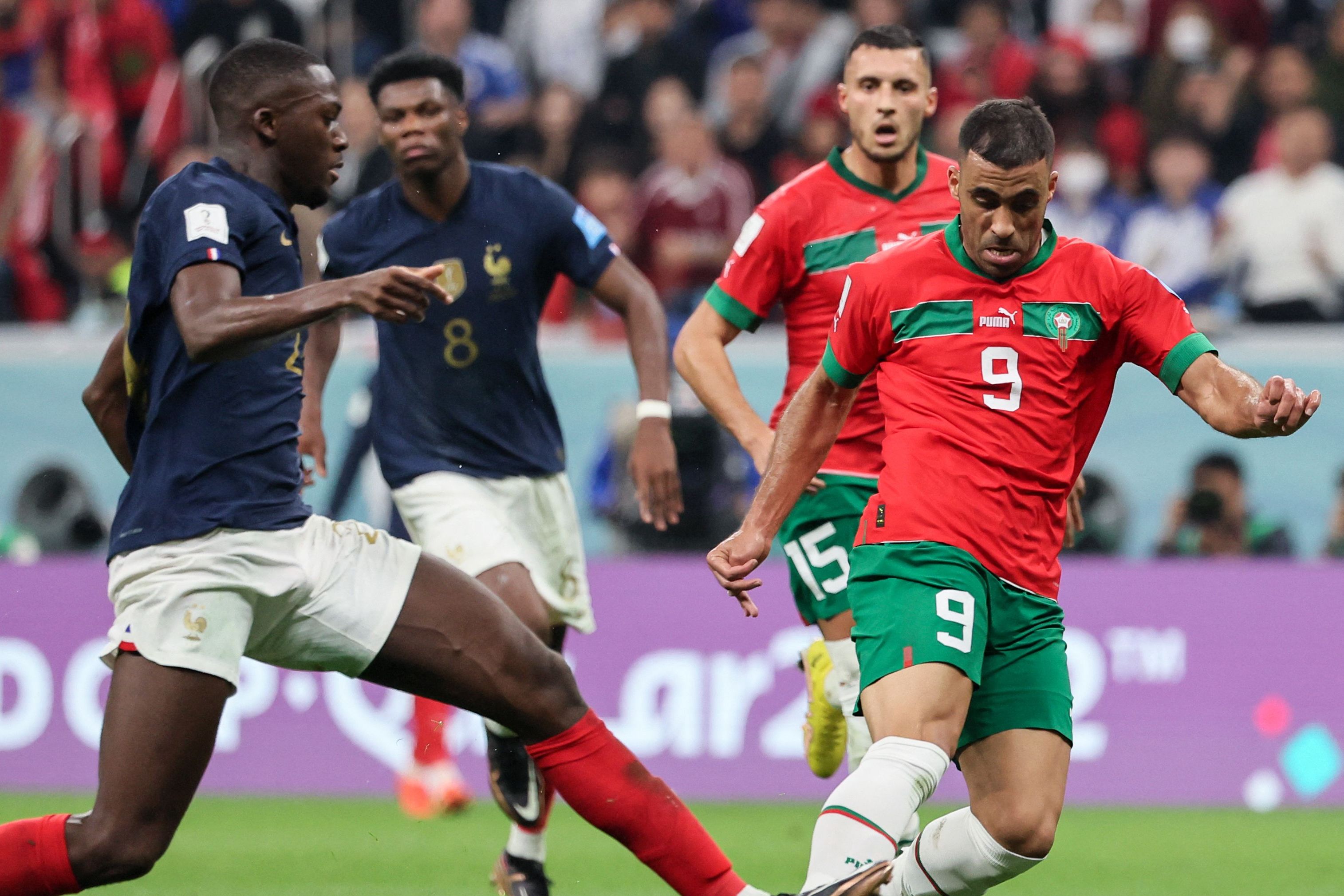 Abderrazak Hamdallah Morocco France World Cup 2022