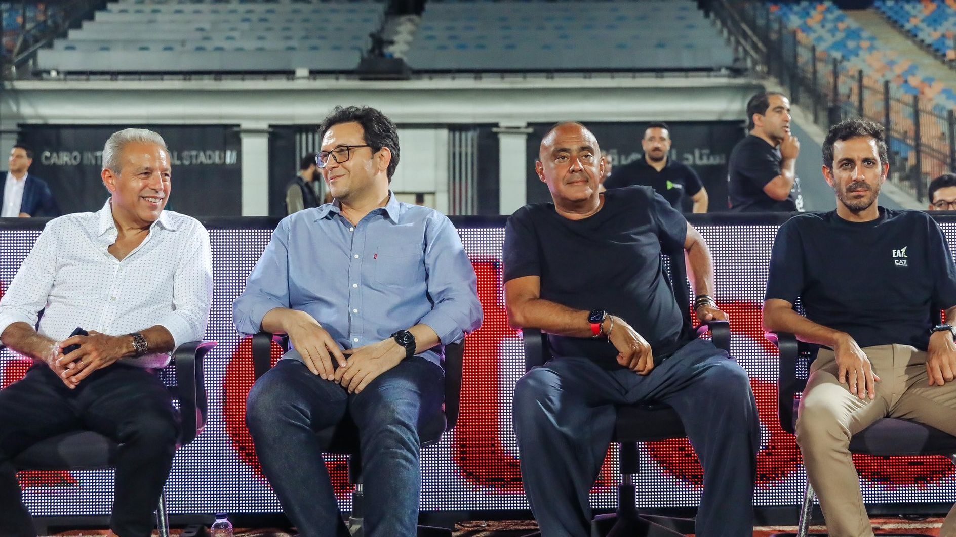 خالد الدرندلي في مران منتخب مصر