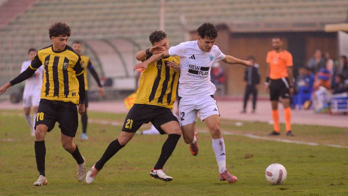 مباراة غزل المحلة والمقاولون