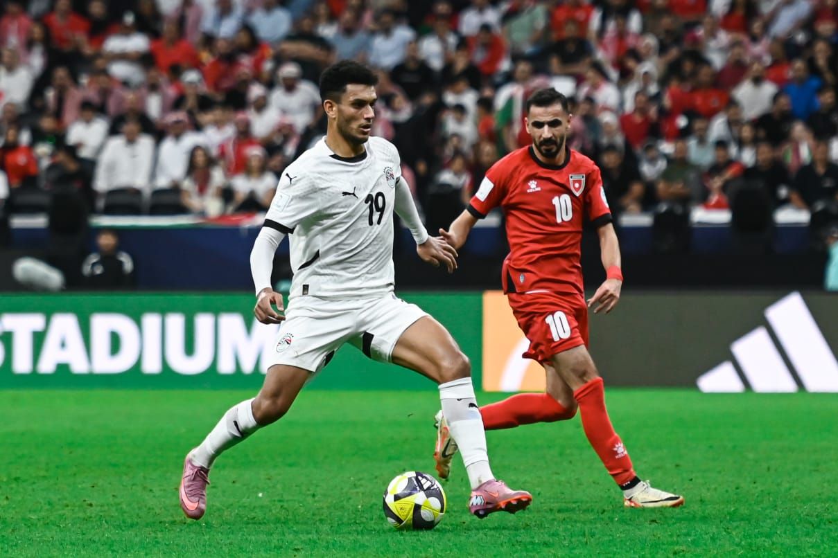مباراة مصر والأردن