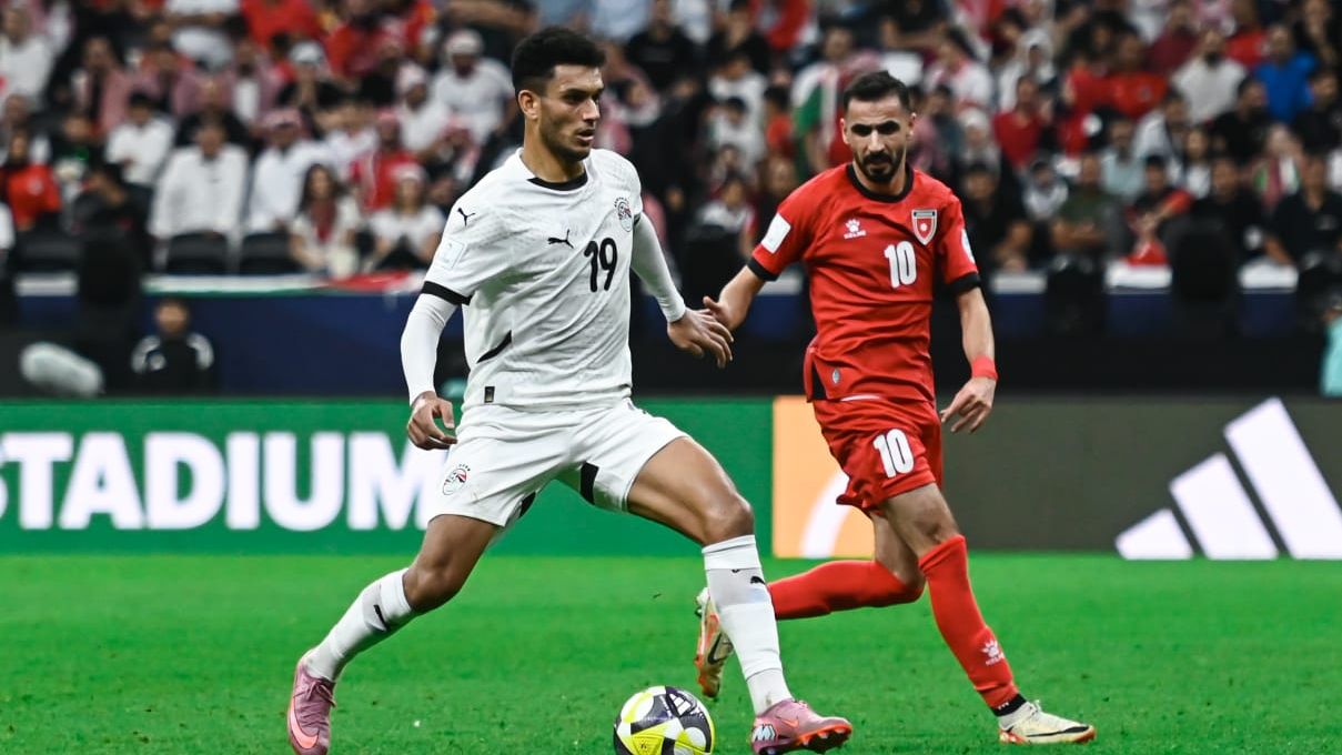 مباراة مصر والأردن