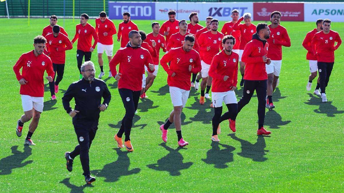 مران منتخب مصر