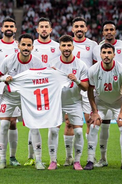 لاعبو منتخب الأردن
