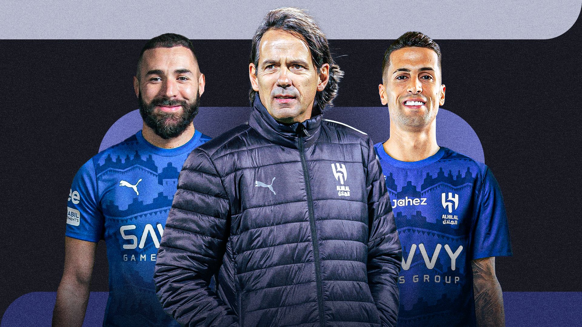 simone inzaghi - joao cancelo - karim benzema - سيموني إنزاجي - جواو كانسيلو - كريم بنزيما