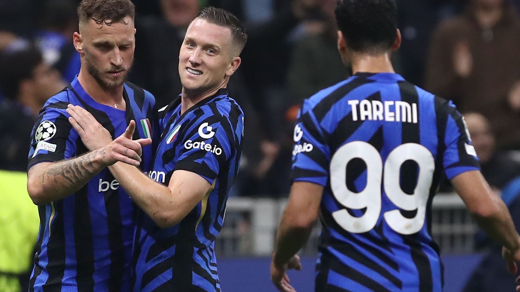 Arnautovic Zielinski Taremi Inter