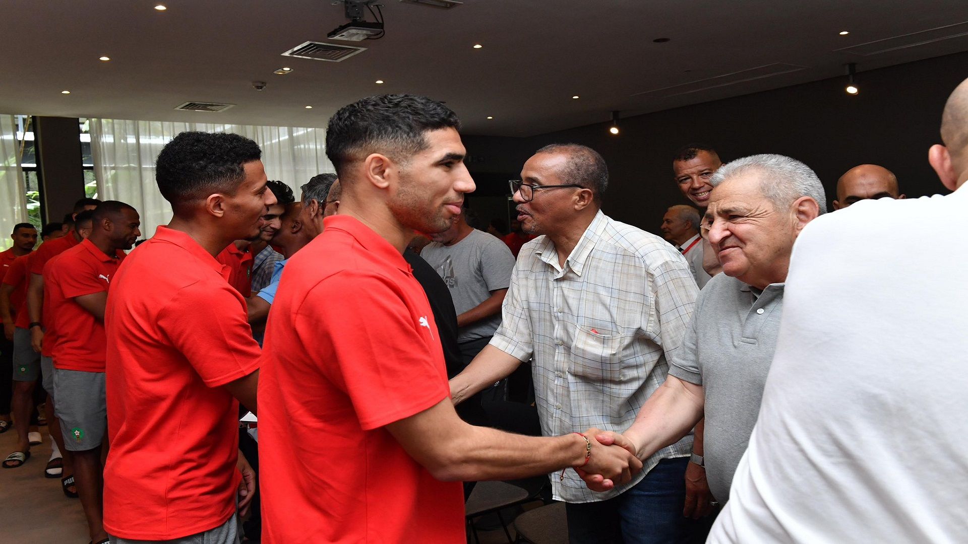 لاعبو المغرب