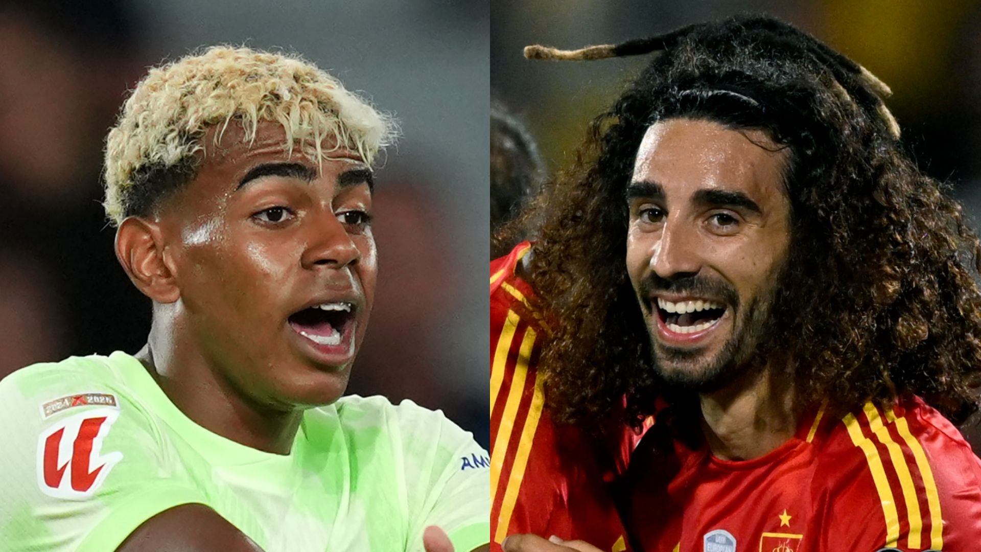 Lamine Yamal Marc Cucurella