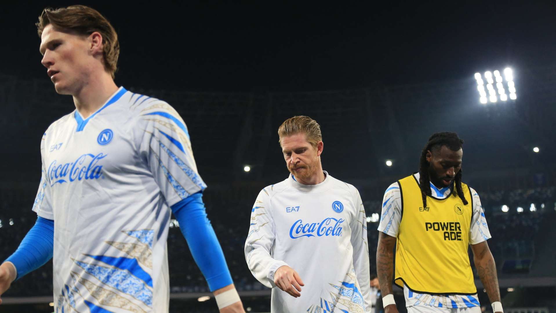McTominay De Bruyne Anguissa Napoli