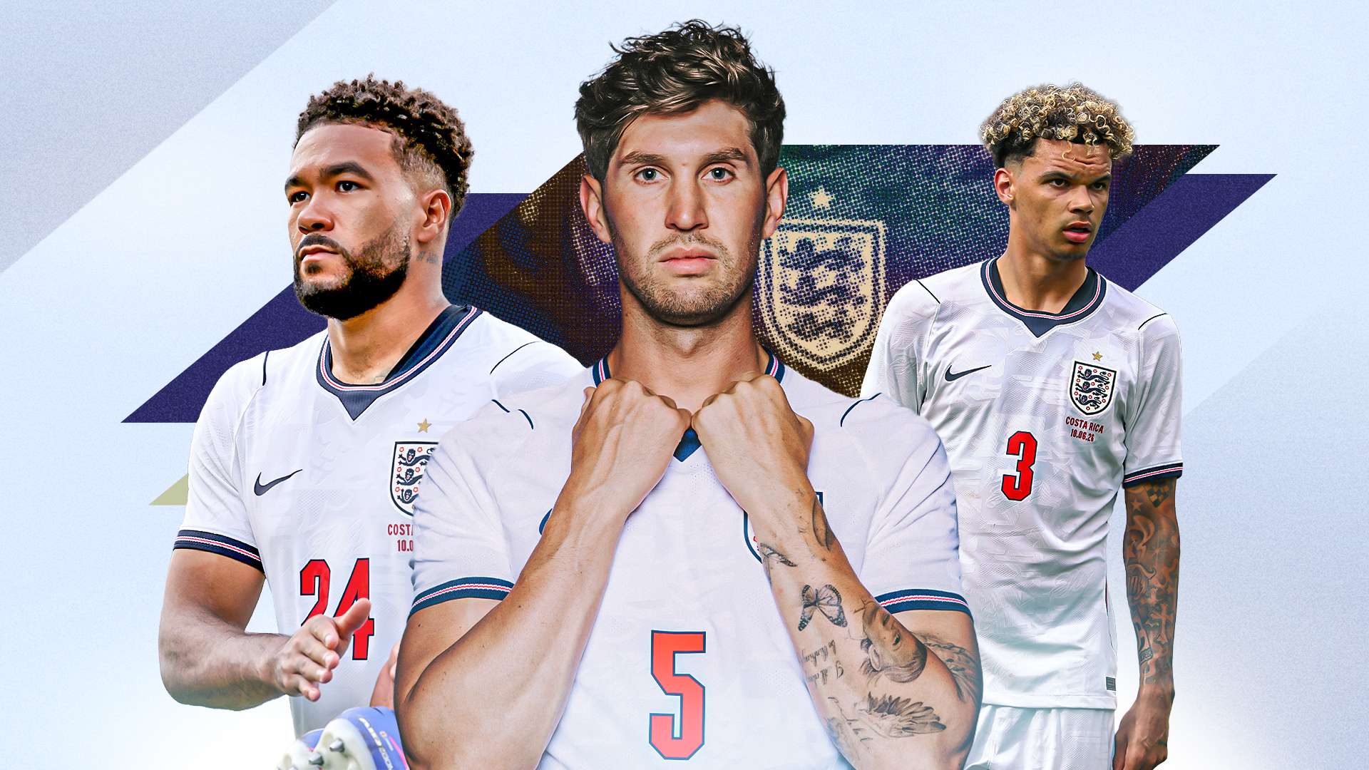 England defence GFX