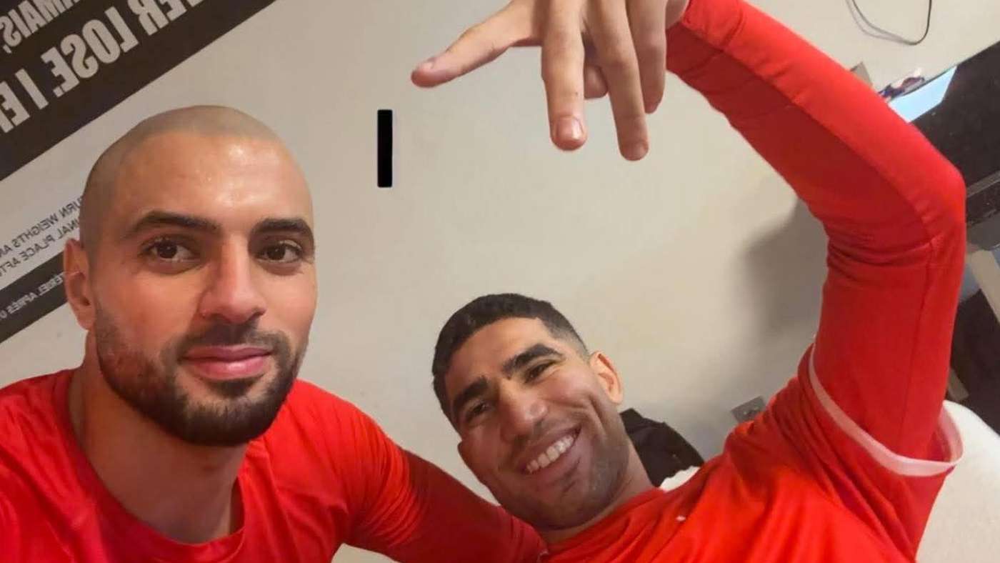 حكيمي وأمرابط