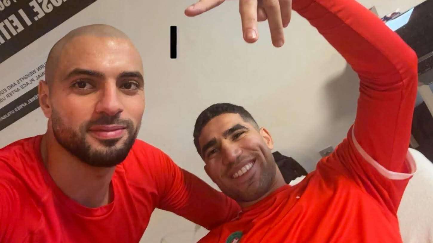 حكيمي وأمرابط