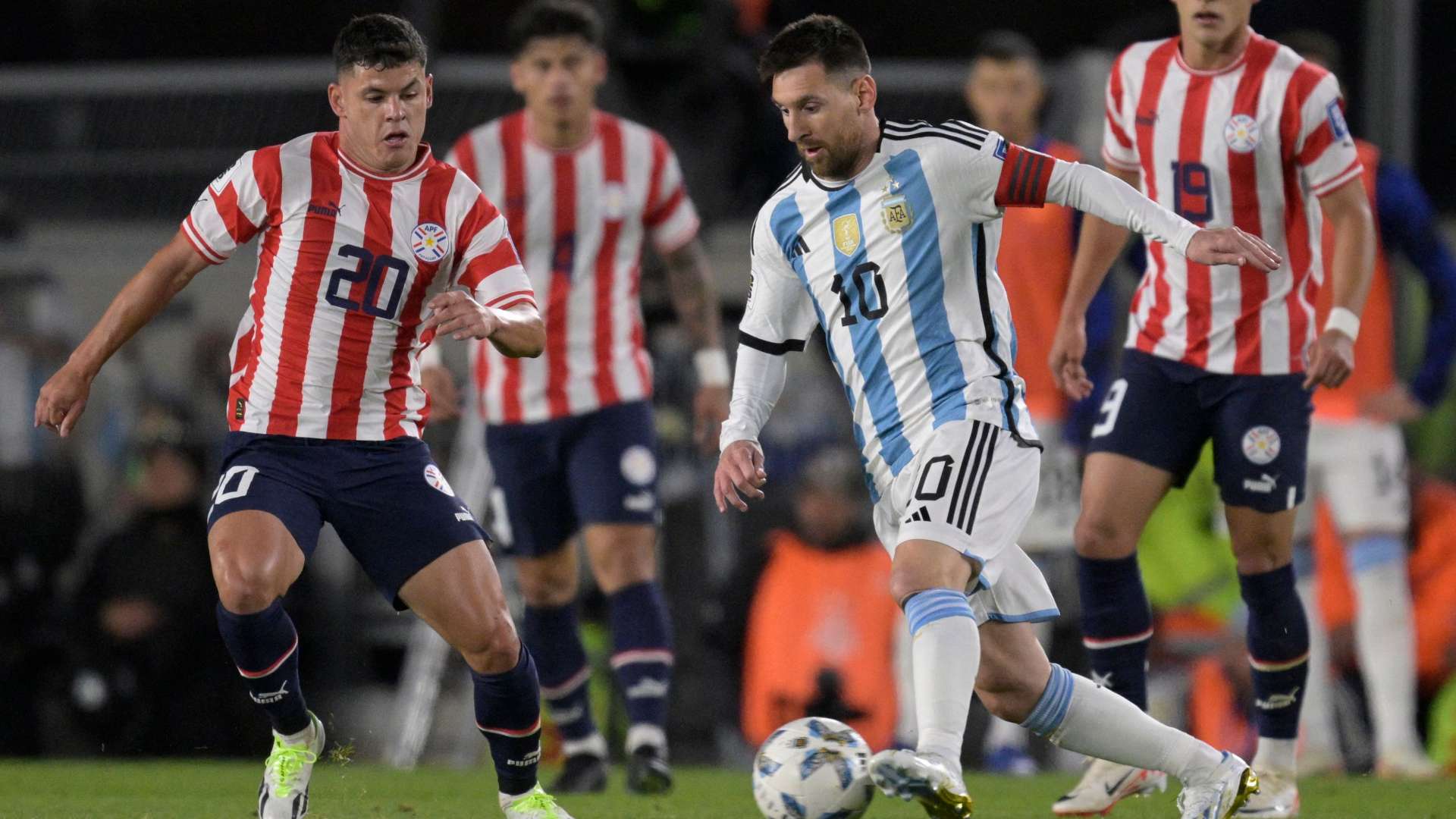 Lionel Messi Argentina Paraguay 2023