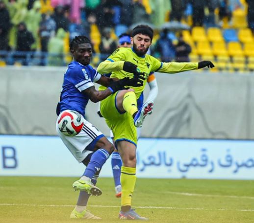 مباراة دهوك والميناء في الدوري العراقي