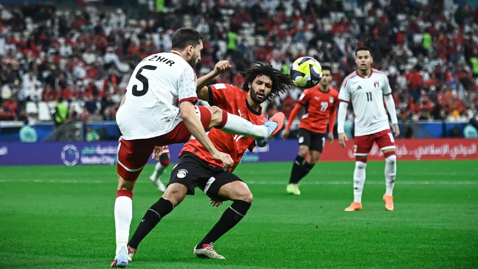 مباراة مصر والإمارات في كأس العرب