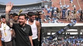 Lionel Messi India tour