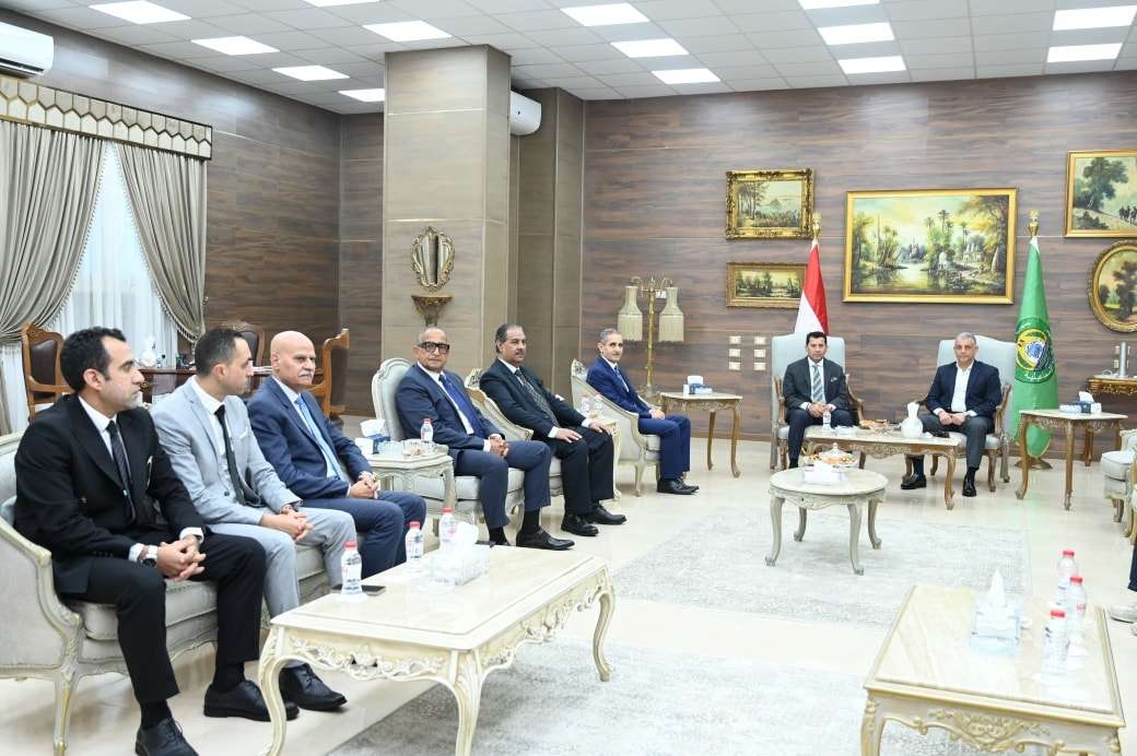 اجتماع وزير الرياضة مع اللجنة المؤقتة للإسماعيلي