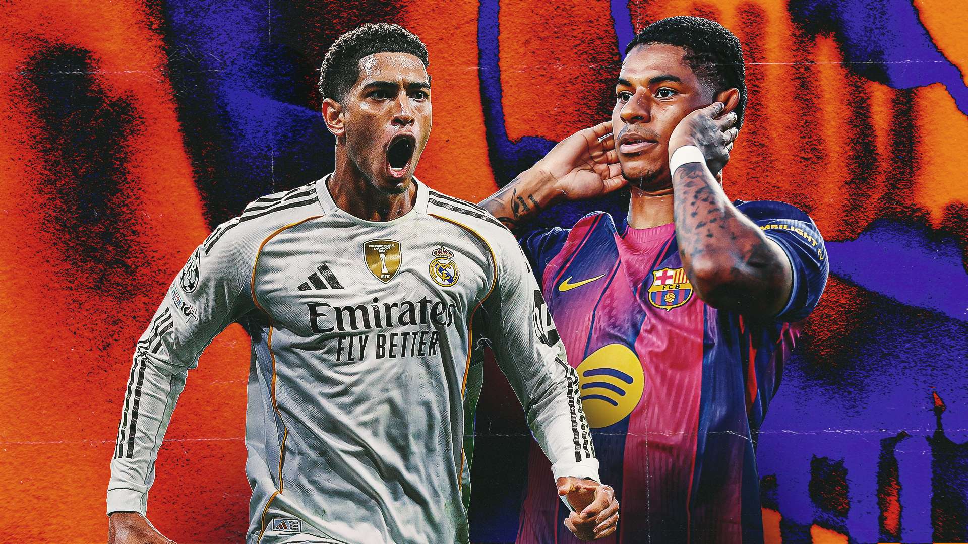Jude Bellingham Marcus Rashford GFX