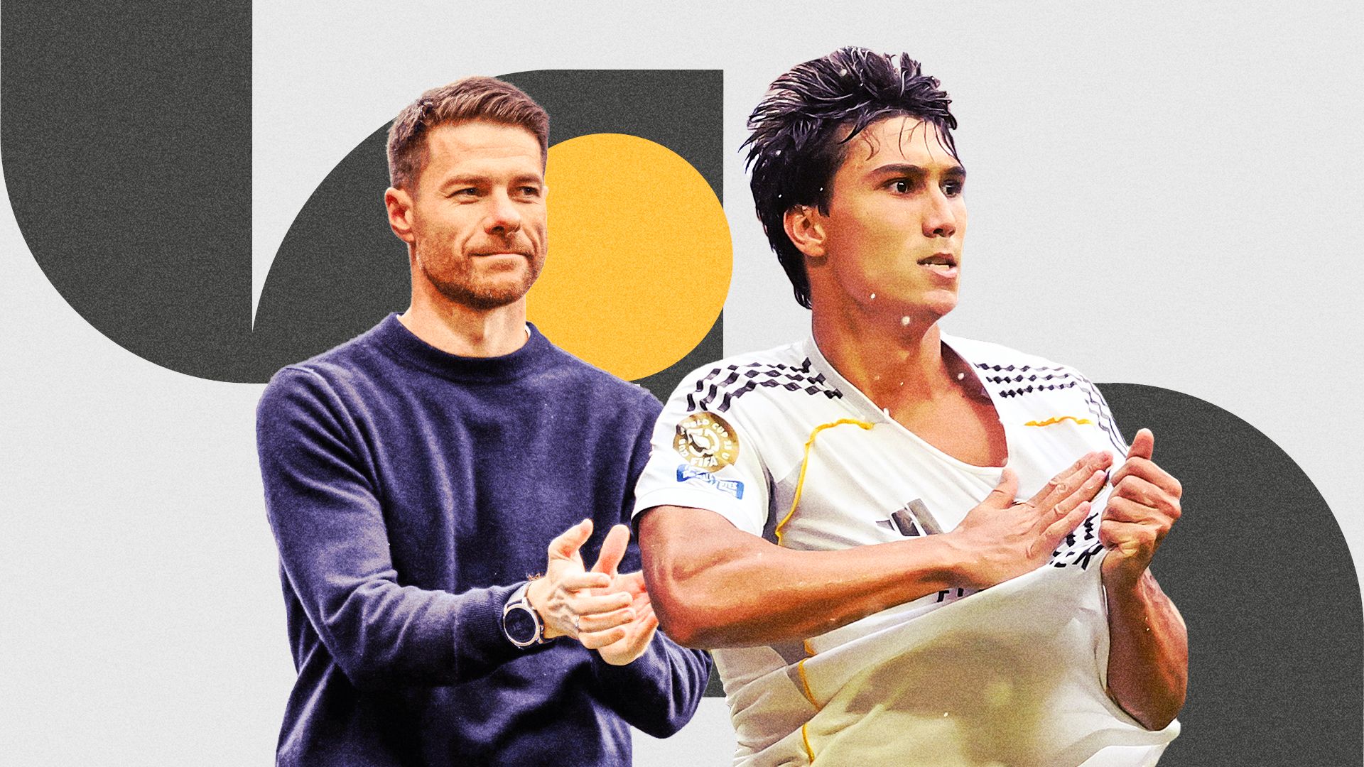 جونزالو جارسيا وتشابي ألونسو