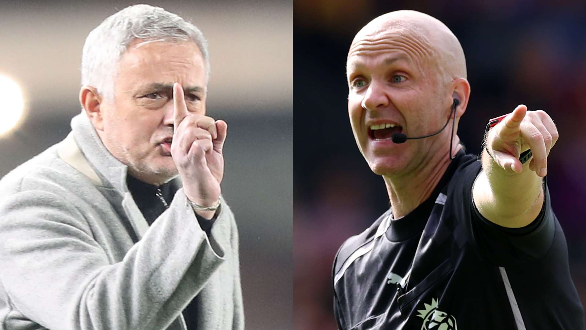 Jose Mourinho Anthony Taylor