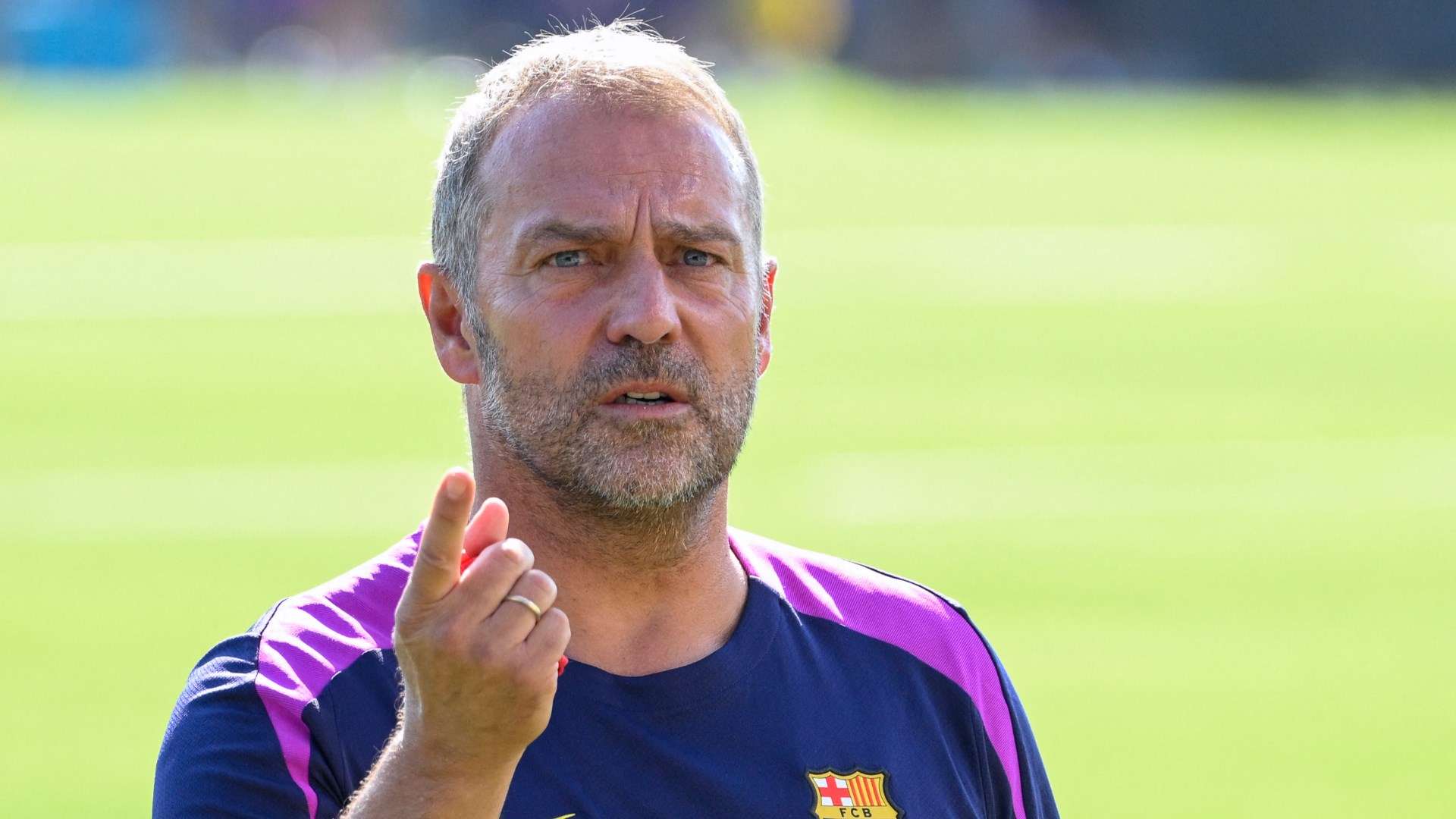 Hansi Flick Barcelona 2025